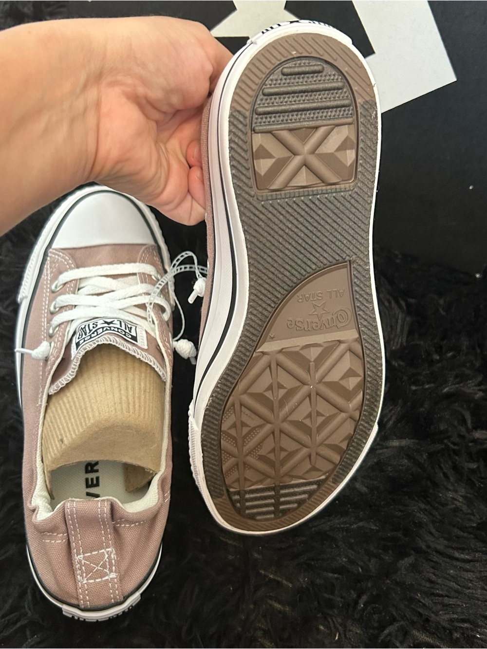 CONVERSE all Star shoreline canvas slip on shoes sneakers women’s 8 new - Picture 5 of 7